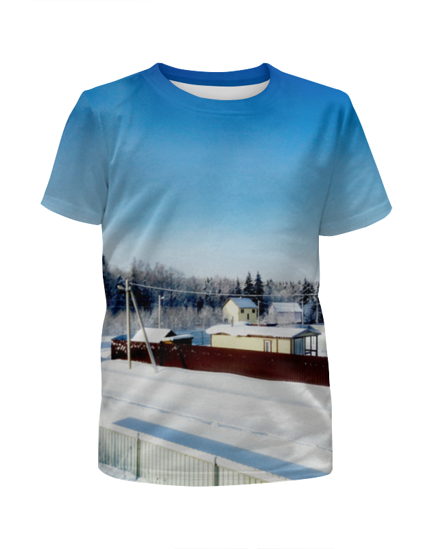 Printio Футболка с полной запечаткой для мальчиков Зима. мороз. солнце. printio футболка с полной запечаткой женская зима мороз солнце