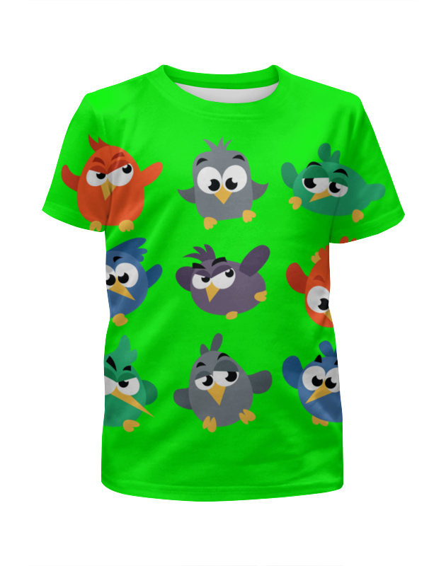 Printio Футболка с полной запечаткой для мальчиков Смешные птички printio футболка с полной запечаткой для девочек смешные птички