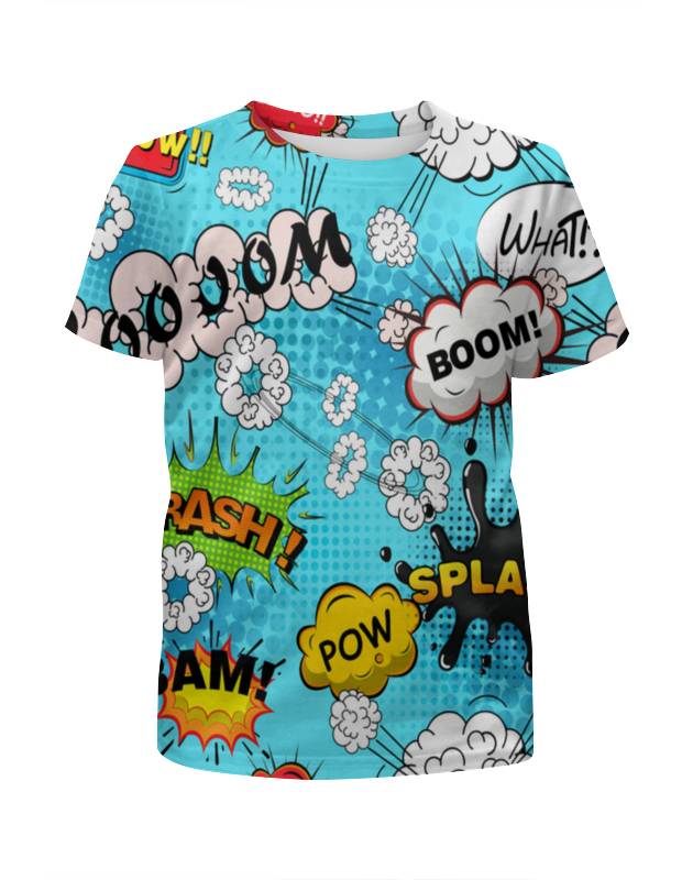 printio футболка с полной запечаткой для мальчиков boom bang Printio Футболка с полной запечаткой для мальчиков Boom bang