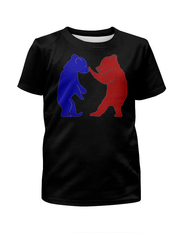 Printio Футболка с полной запечаткой для мальчиков Мишки printio футболка с полной запечаткой для девочек медвежата