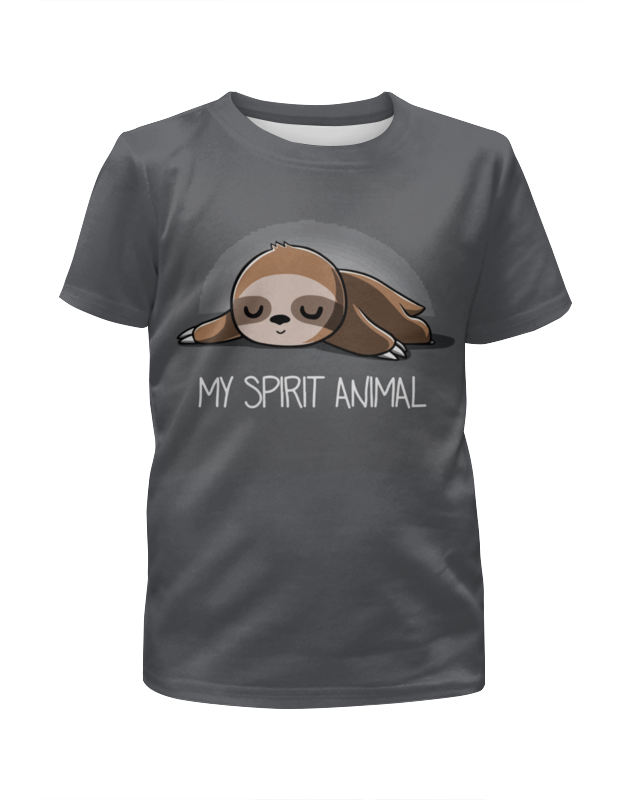 printio футболка с полной запечаткой для девочек мое духовное животное Printio Футболка с полной запечаткой для мальчиков Мое духовное животное