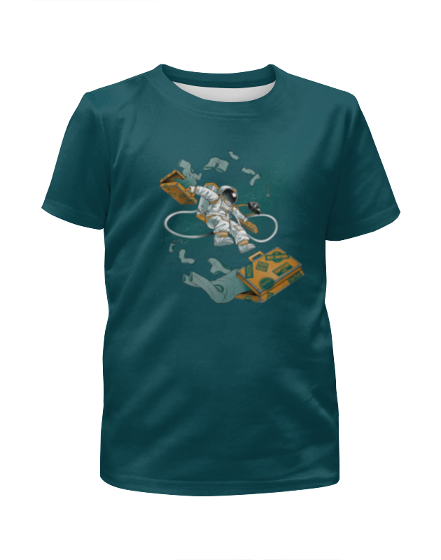 Printio Футболка с полной запечаткой для мальчиков Космический турист printio футболка с полной запечаткой для мальчиков котик в космосе