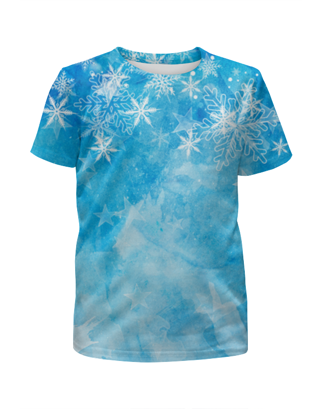 Printio Футболка с полной запечаткой для мальчиков Снежинки printio футболка с полной запечаткой для мальчиков новогодние снежинки