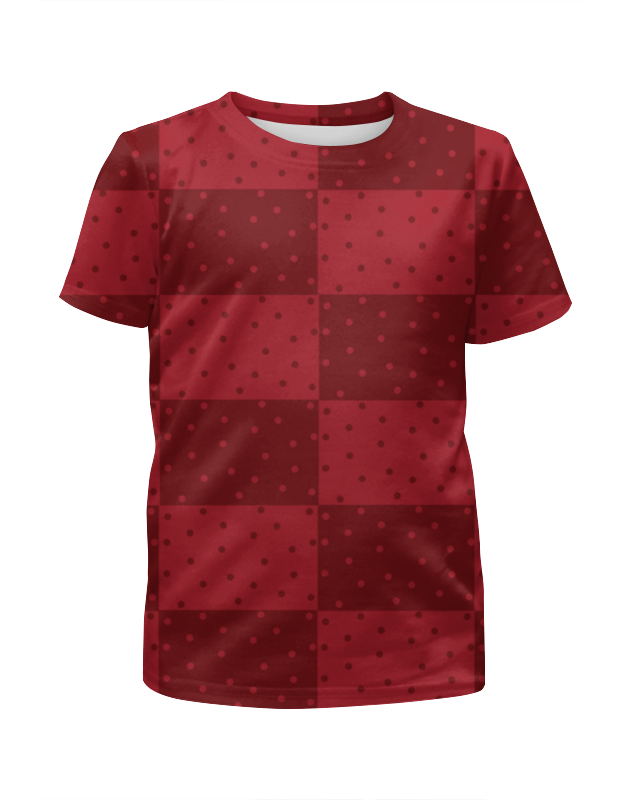 Printio Футболка с полной запечаткой для мальчиков Красный геометрический узор printio футболка с полной запечаткой мужская прямоугольники
