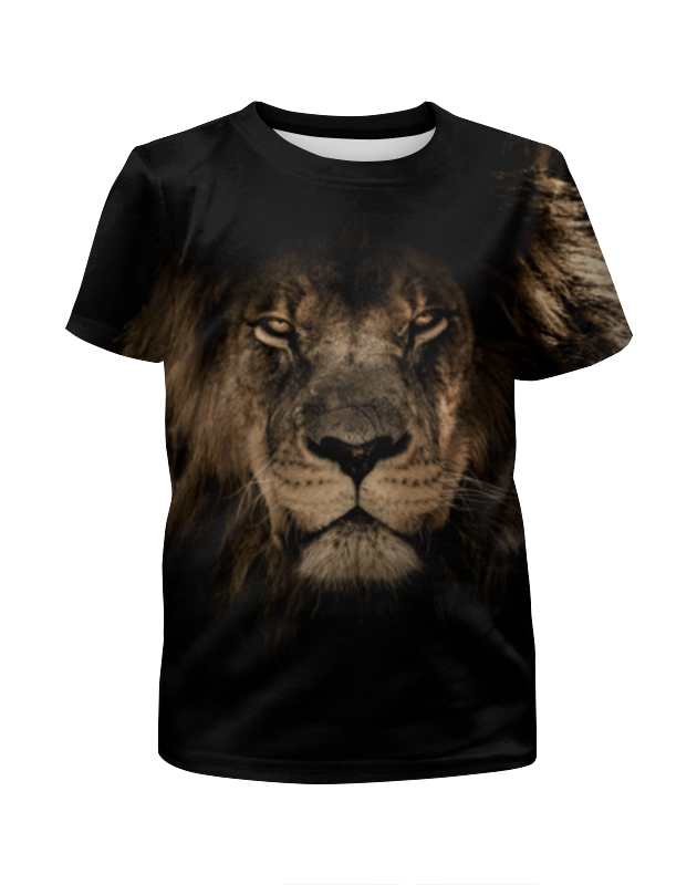 Printio Футболка с полной запечаткой для мальчиков Хищный лев printio футболка с полной запечаткой мужская хищный лев