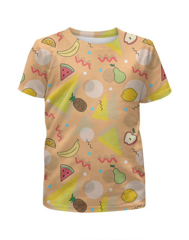 Printio Футболка с полной запечаткой для мальчиков Фрукты printio футболка с полной запечаткой для мальчиков тропические фрукты