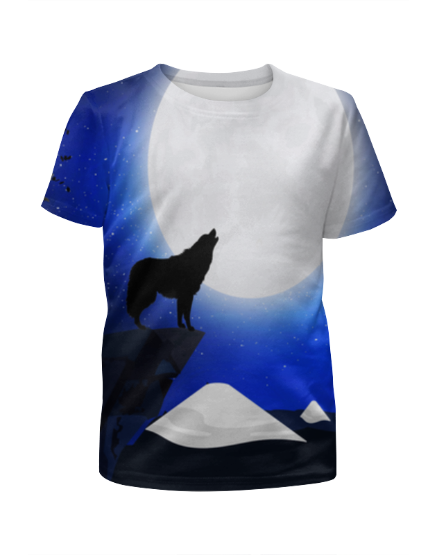 Printio Футболка с полной запечаткой для мальчиков Одинокий волк printio футболка с полной запечаткой для мальчиков одинокий волк руны