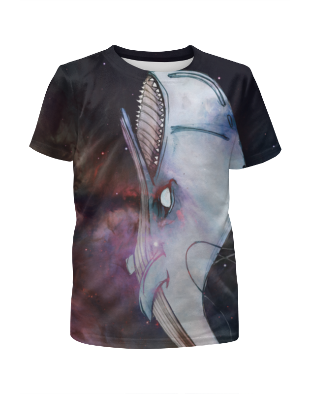 Printio Футболка с полной запечаткой для мальчиков Космический кит printio футболка с полной запечаткой мужская космический кит