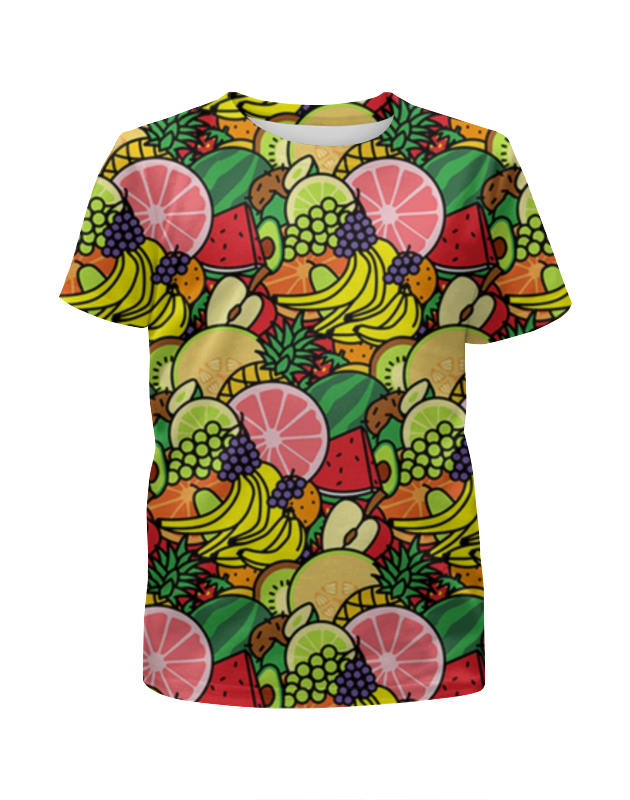 Printio Футболка с полной запечаткой для мальчиков Фруктовая printio футболка с полной запечаткой для девочек фруктовая