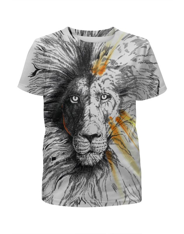 Printio Футболка с полной запечаткой для мальчиков The lion футболка с полной запечаткой для девочек printio lion geek
