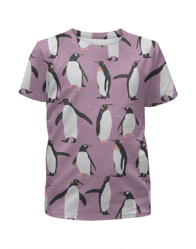 Printio Футболка с полной запечаткой для мальчиков Пингвины printio футболка с полной запечаткой для мальчиков влюбленные пингвины