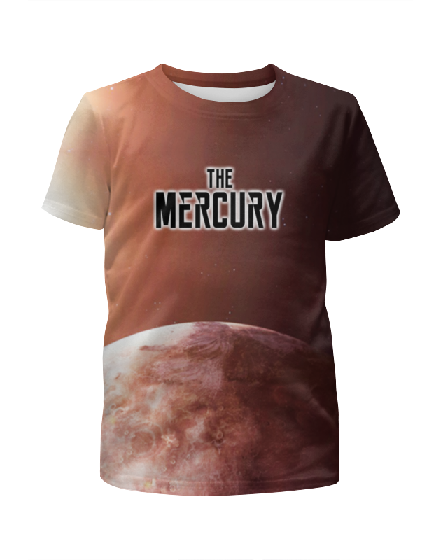 Printio Футболка с полной запечаткой для мальчиков The mercury (the planet)