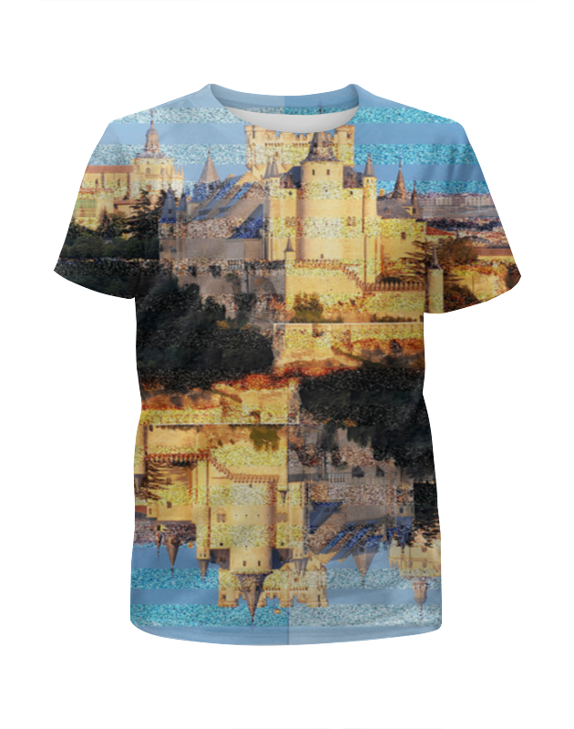 Printio Футболка с полной запечаткой для мальчиков Испанские замки.замок сеговия. printio футболка с полной запечаткой женская средневековой испанский замок сеговия