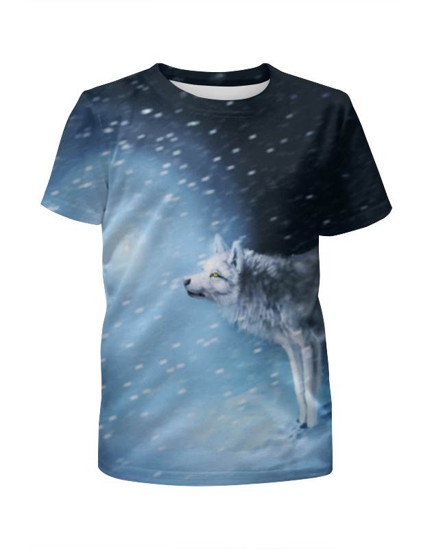 Printio Футболка с полной запечаткой для мальчиков Зима и волк printio футболка с полной запечаткой для мальчиков зима и волк