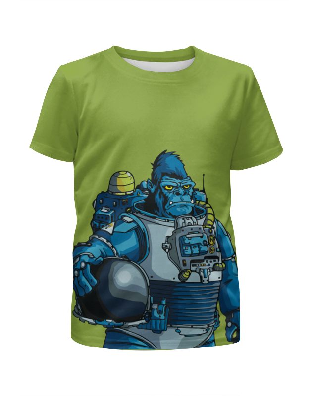 Printio Футболка с полной запечаткой для мальчиков Космическая горилла printio футболка с полной запечаткой для мальчиков космическая горилла