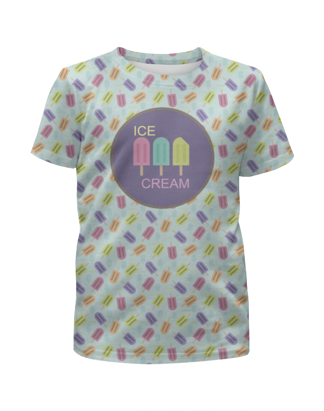 Printio Футболка с полной запечаткой для мальчиков Ice-cream printio футболка с полной запечаткой для мальчиков ice age