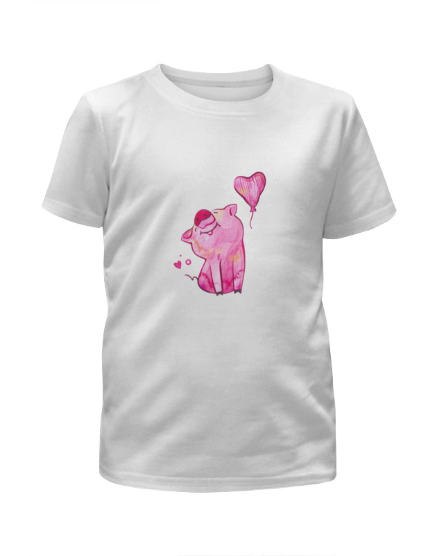 printio футболка с полной запечаткой для девочек свинка Printio Футболка с полной запечаткой для мальчиков Свинка