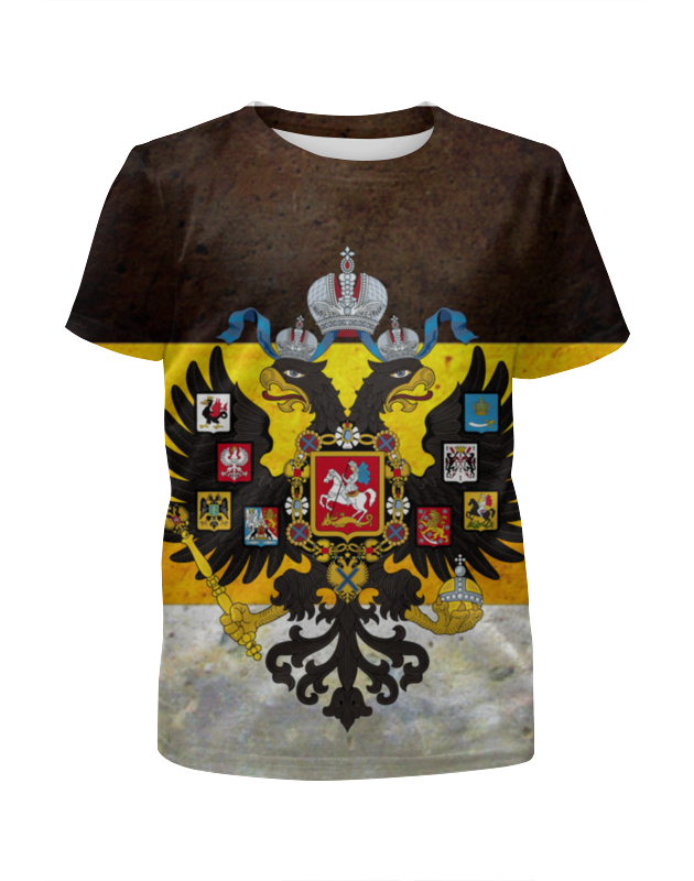 Printio Футболка с полной запечаткой для мальчиков Флаг российской империи printio футболка с полной запечаткой мужская флаг российской империи