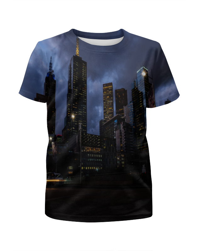 Printio Футболка с полной запечаткой для мальчиков Город printio футболка с полной запечаткой для мальчиков ночной город