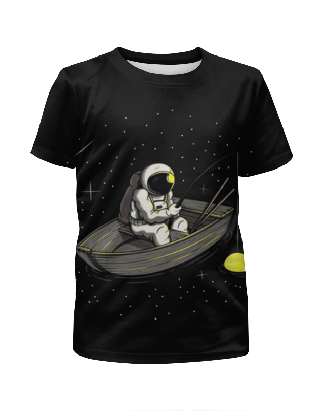 Printio Футболка с полной запечаткой для мальчиков Космическая рыбалка printio футболка с полной запечаткой для мальчиков космическая дверь