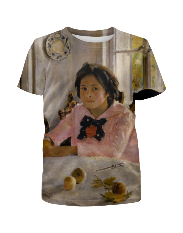 Printio Футболка с полной запечаткой для мальчиков Девочка с персиками printio футболка с полной запечаткой для девочек девочка с персиками
