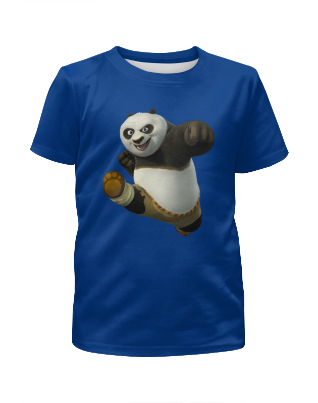 printio футболка с полной запечаткой для девочек кунг фу панда Printio Футболка с полной запечаткой для мальчиков Кунг-фу панда