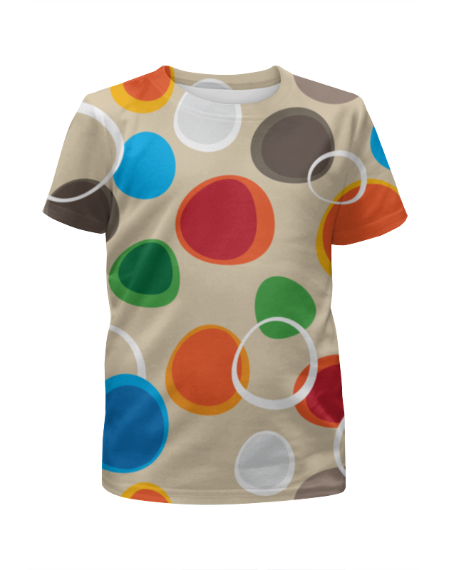 printio футболка с полной запечаткой для мальчиков нежные абстрактные цветы Printio Футболка с полной запечаткой для мальчиков Цветная абстракция