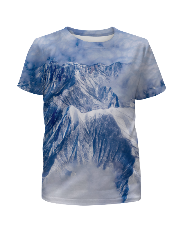 Printio Футболка с полной запечаткой для мальчиков Снежные горы printio футболка с полной запечаткой для мальчиков туманные горы