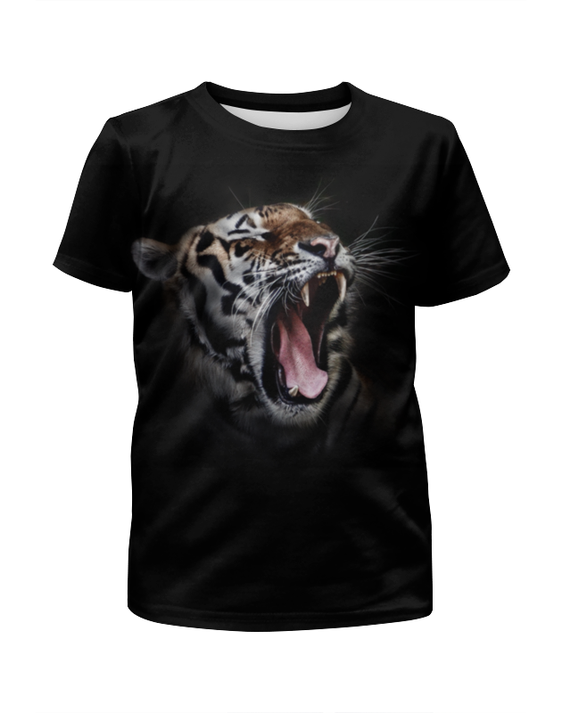Printio Футболка с полной запечаткой для мальчиков Ревущий тигр printio футболка с полной запечаткой для мальчиков ревущий тигр