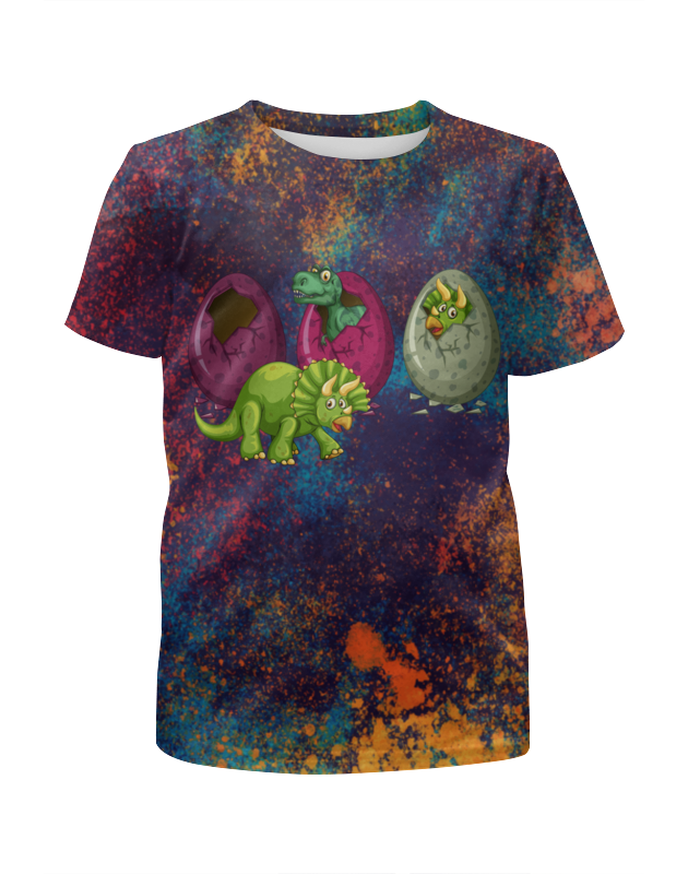 Printio Футболка с полной запечаткой для мальчиков Яйца динозавра printio футболка с полной запечаткой для девочек яйца динозавра
