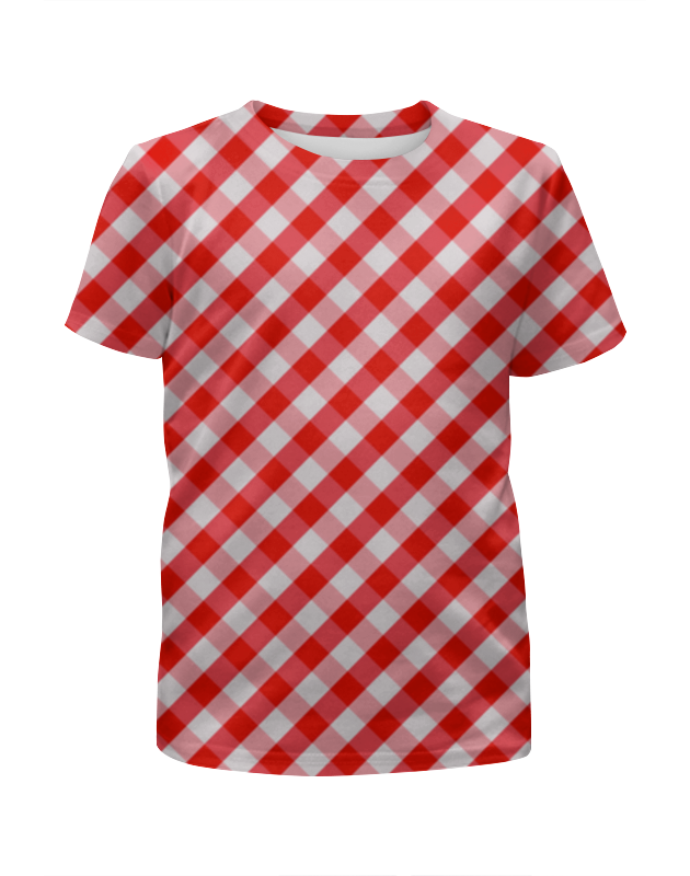 printio футболка с полной запечаткой для мальчиков неоновые квадраты Printio Футболка с полной запечаткой для мальчиков Красная и розовая полоски