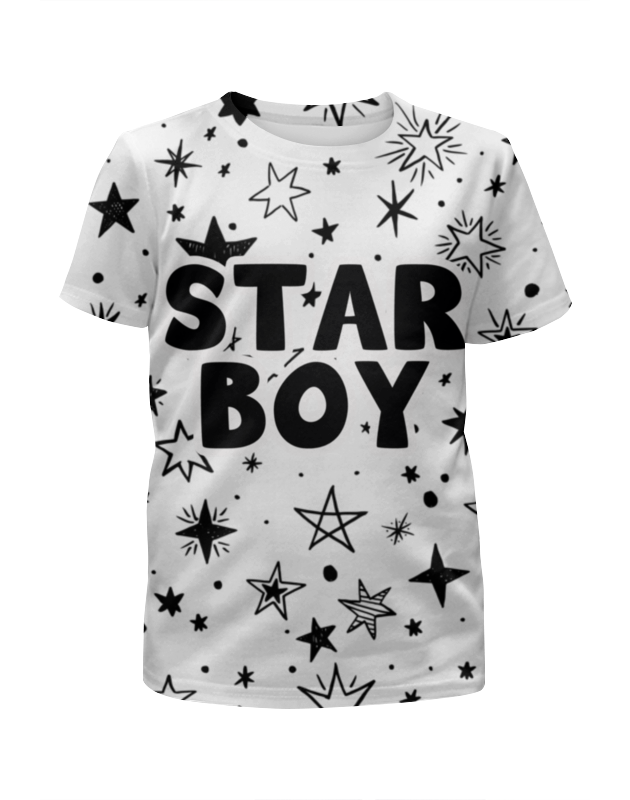 printio футболка с полной запечаткой для мальчиков starboy Printio Футболка с полной запечаткой для мальчиков Starboy
