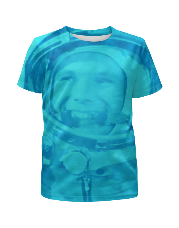 Printio Футболка с полной запечаткой для мальчиков Юрий гагарин printio футболка с полной запечаткой для мальчиков грустный космонавт