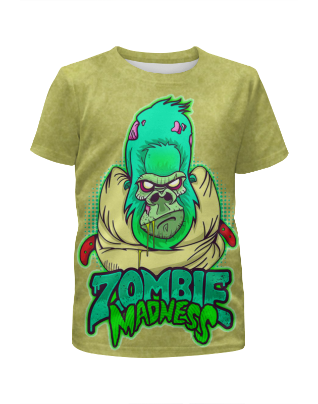 Printio Футболка с полной запечаткой для мальчиков Zombie madness printio футболка с полной запечаткой для мальчиков zombie cat