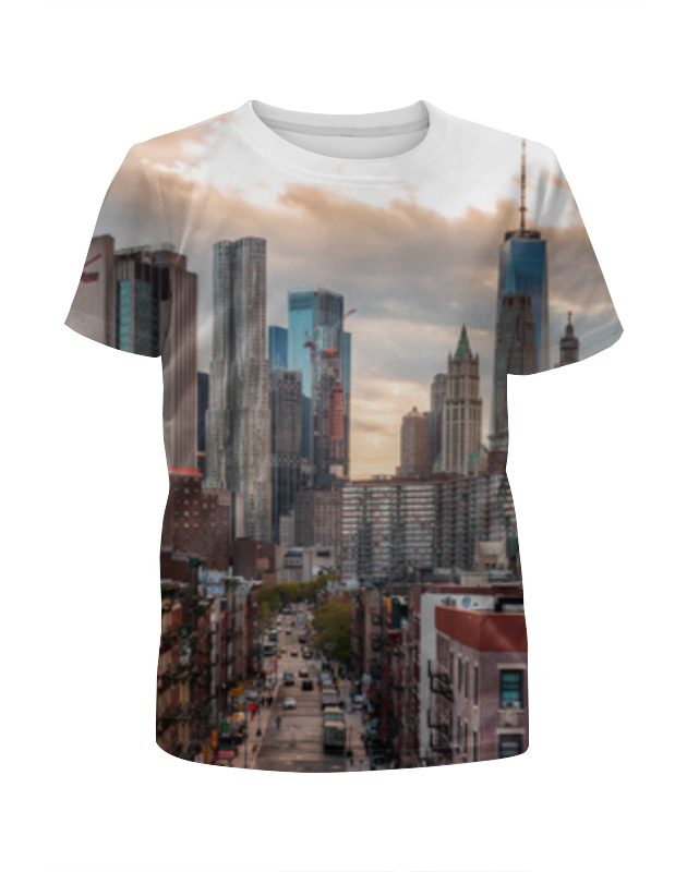 Printio Футболка с полной запечаткой для мальчиков Город printio футболка с полной запечаткой для мальчиков ночной город