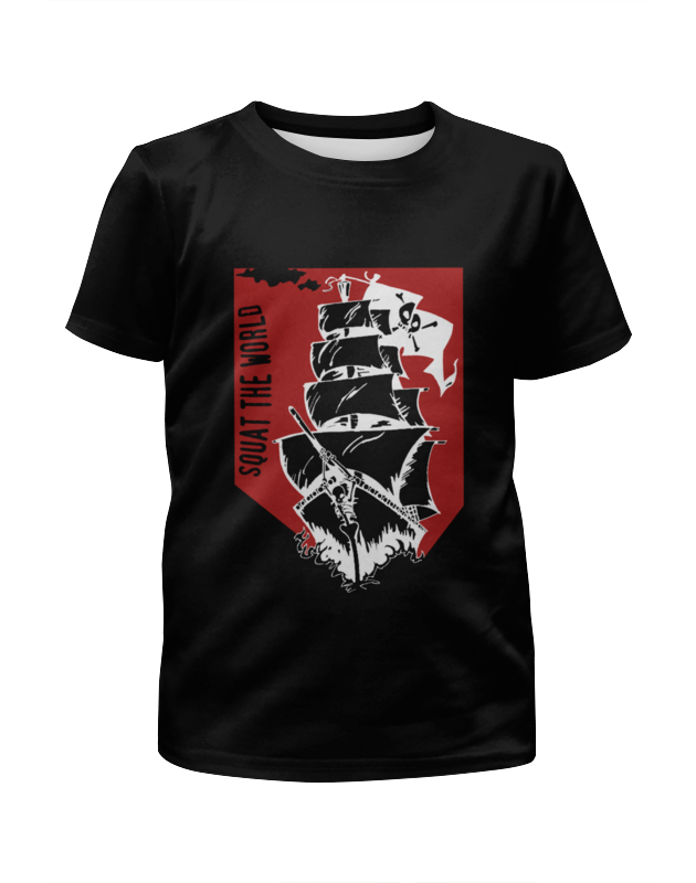 Printio Футболка с полной запечаткой для мальчиков Пиратский корабль printio футболка с полной запечаткой мужская пиратский корабль