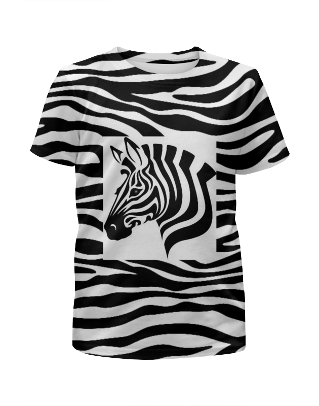 Printio Футболка с полной запечаткой для мальчиков Зебра printio футболка с полной запечаткой мужская раскрас зебры
