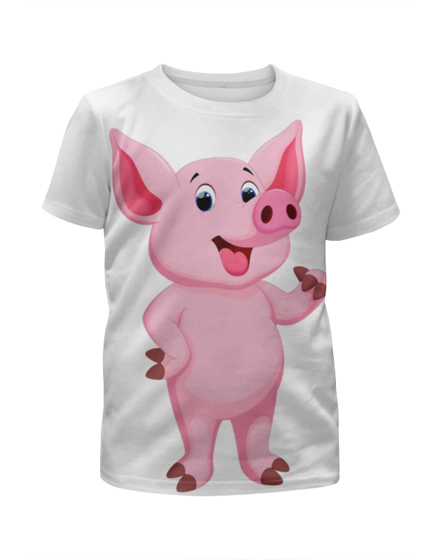 printio футболка с полной запечаткой для мальчиков неформальная свинка Printio Футболка с полной запечаткой для мальчиков Свинка