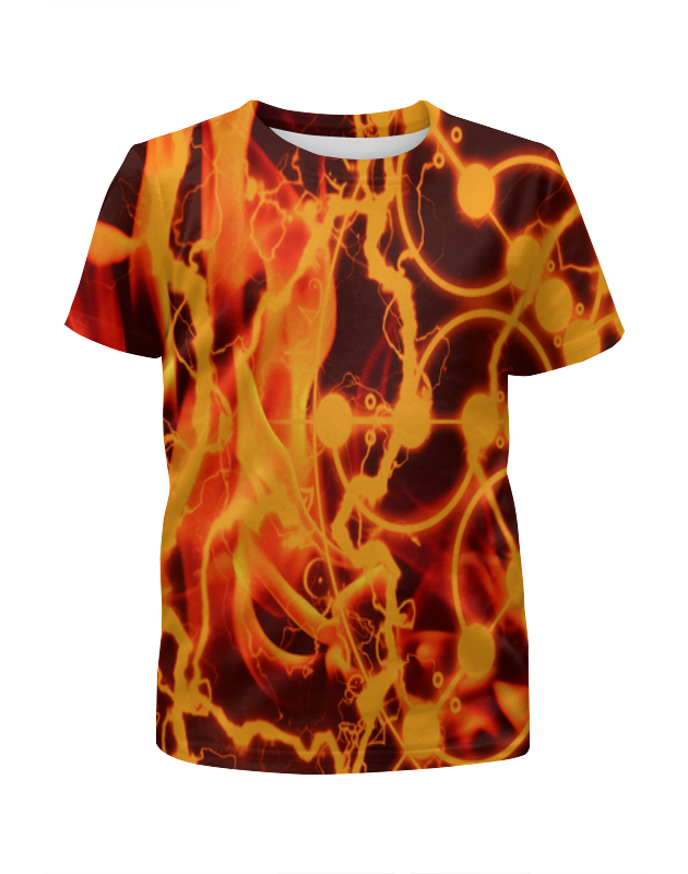 Printio Футболка с полной запечаткой для мальчиков Огонь printio футболка с полной запечаткой для мальчиков волки огонь и вода