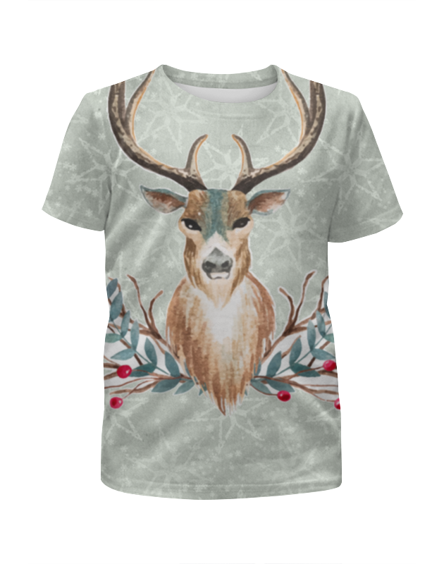 Printio Футболка с полной запечаткой для мальчиков Deer (олень) printio футболка с полной запечаткой для мальчиков олень