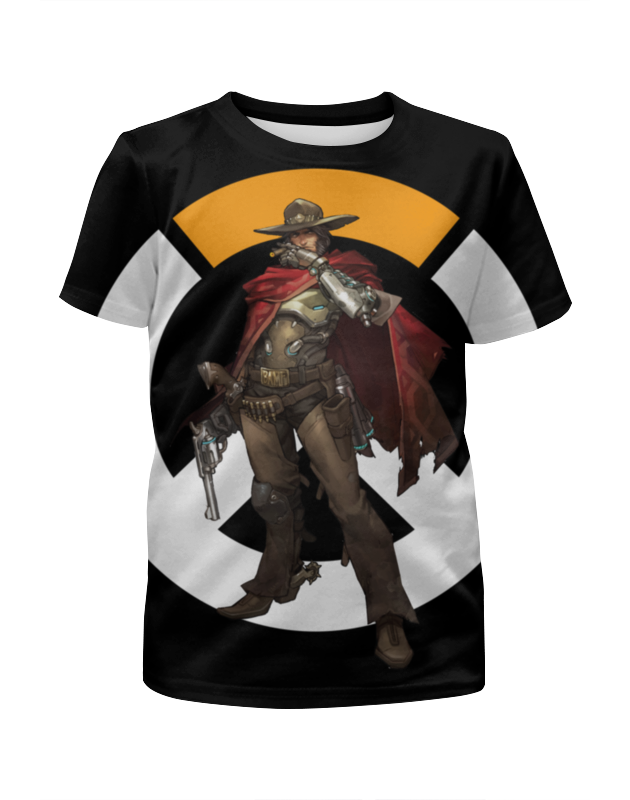Printio Футболка с полной запечаткой для мальчиков Mccree overwatch / маккри овервотч printio сумка с полной запечаткой mccree overwatch маккри овервотч