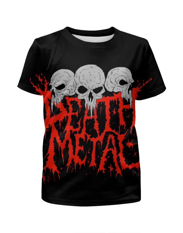 Printio Футболка с полной запечаткой для мальчиков Death metal printio футболка с полной запечаткой для девочек death metal