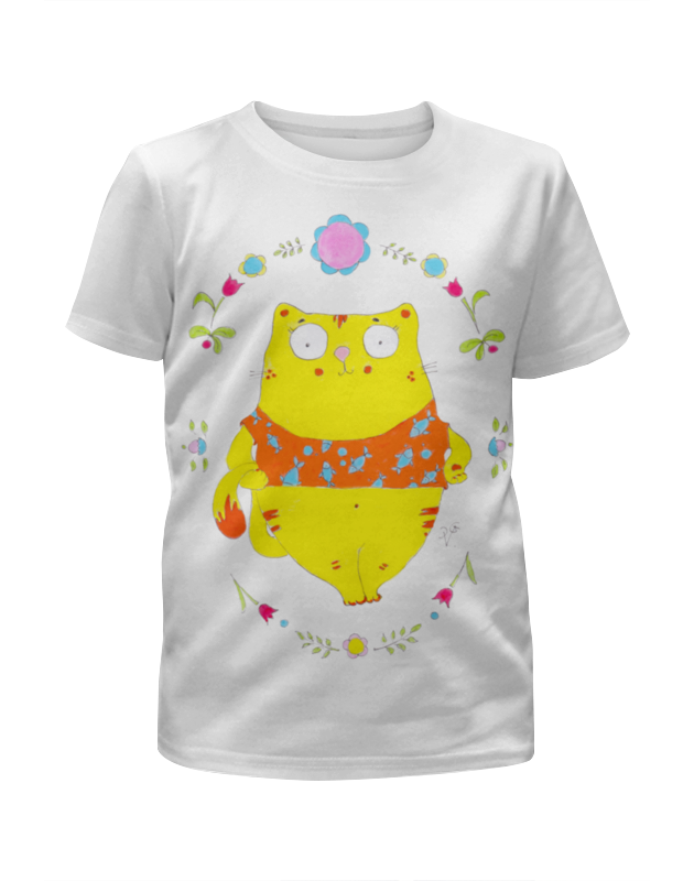 printio футболка с полной запечаткой для мальчиков котик с котиком Printio Футболка с полной запечаткой для мальчиков На всю катушку