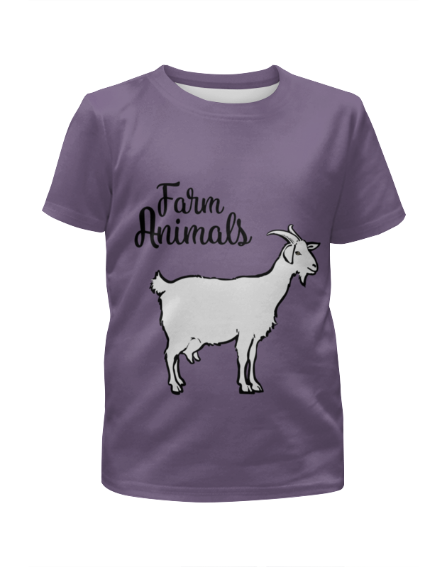 printio футболка с полной запечаткой для мальчиков animals Printio Футболка с полной запечаткой для мальчиков Farm animals