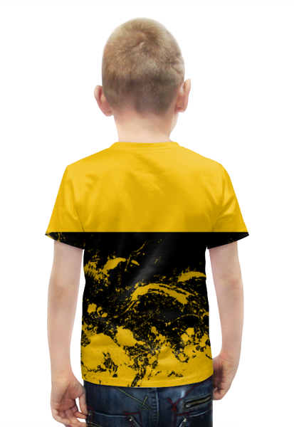 Заказать детскую футболку в Москве. Футболка с полной запечаткой для мальчиков PlayerUnknown’s Battlegrounds (PUBG) от weeert - готовые дизайны и нанесение принтов.