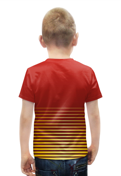 Заказать детскую футболку в Москве. Футболка с полной запечаткой для мальчиков Ковид в тюрьме. от Zorgo-Art  - готовые дизайны и нанесение принтов.