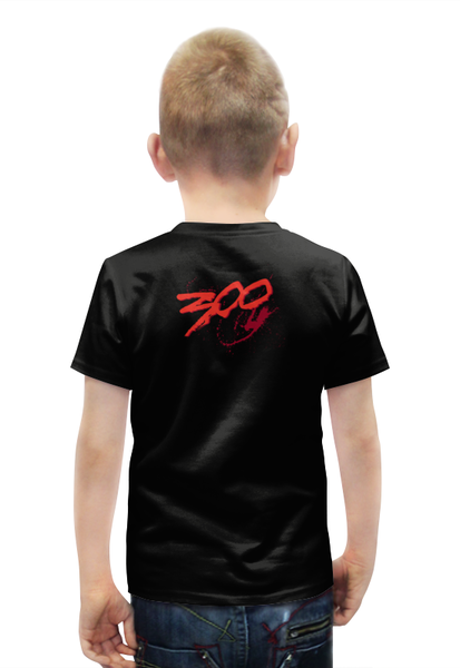 Заказать детскую футболку в Москве. Футболка с полной запечаткой для мальчиков 300 Спартанцев от scrat29@yandex.ru - готовые дизайны и нанесение принтов.