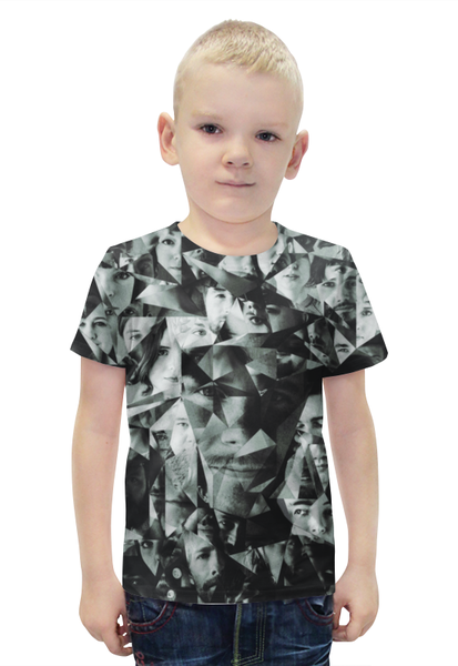 Заказать детскую футболку в Москве. Футболка с полной запечаткой для мальчиков Person от CoolDesign - готовые дизайны и нанесение принтов.