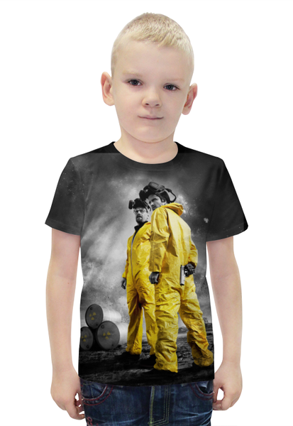 Заказать детскую футболку в Москве. Футболка с полной запечаткой для мальчиков Breaking Bad от Boris Ерёменко - готовые дизайны и нанесение принтов.
