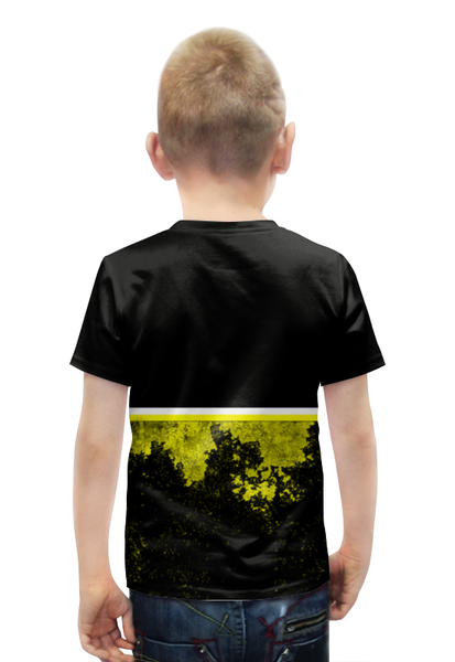 Заказать детскую футболку в Москве. Футболка с полной запечаткой для мальчиков JUVENTUS SPORT от weeert - готовые дизайны и нанесение принтов.